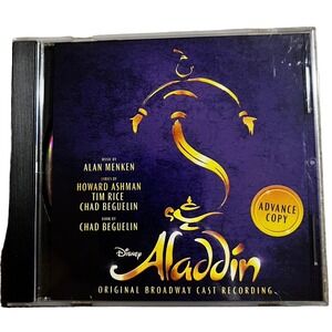 Disney Aladdin Original Broadway Cast Recording ADVANCE COPY Bonus Tracks